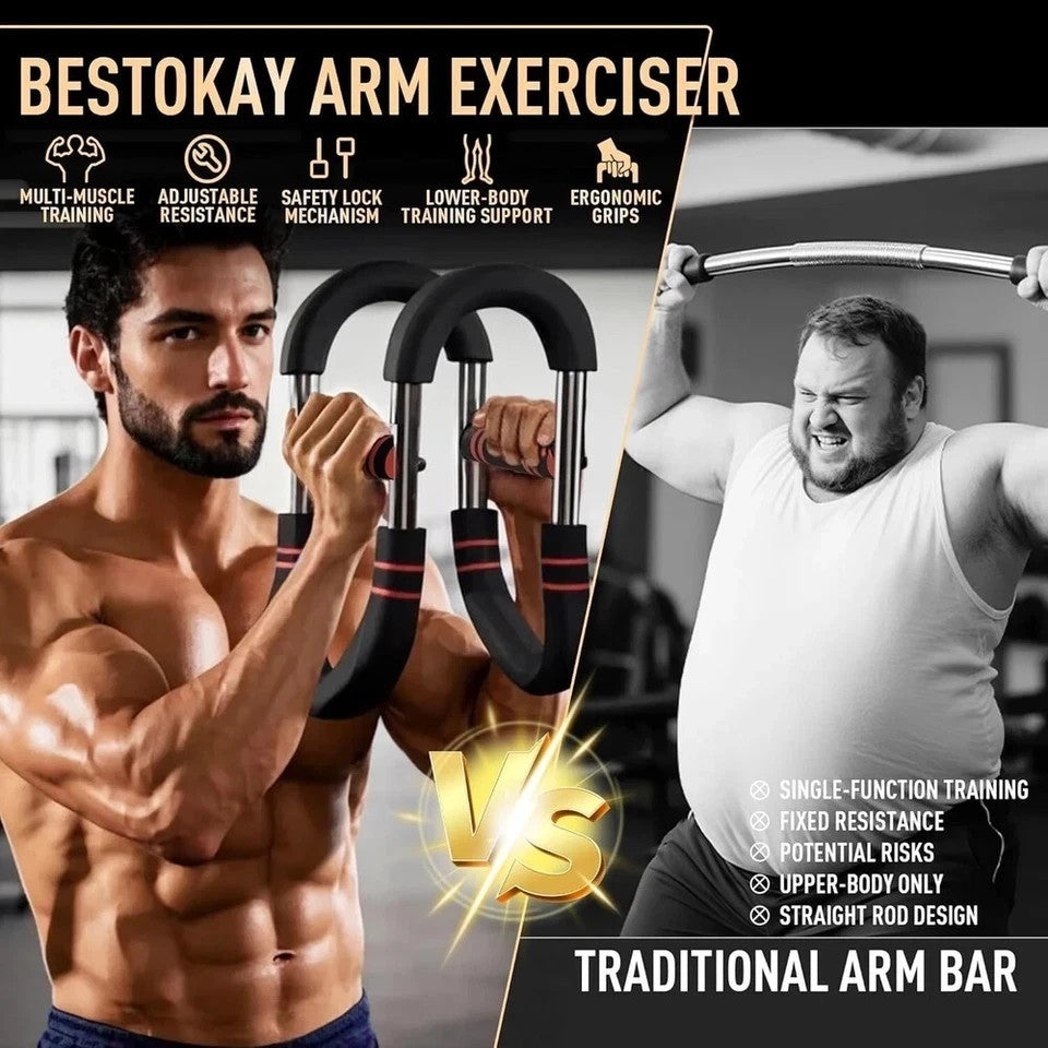 Twister Arm Trainer,Arm Trainer for Men,Chest Workout Equipment,Arm Strength Tra